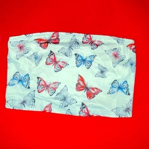 SHEIN White Tube Top